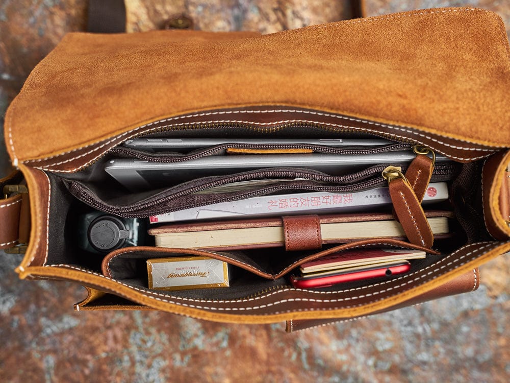 Sac Bandoulière Homme Cuir Ethan | La Casa du Cuir Sac bandoulière