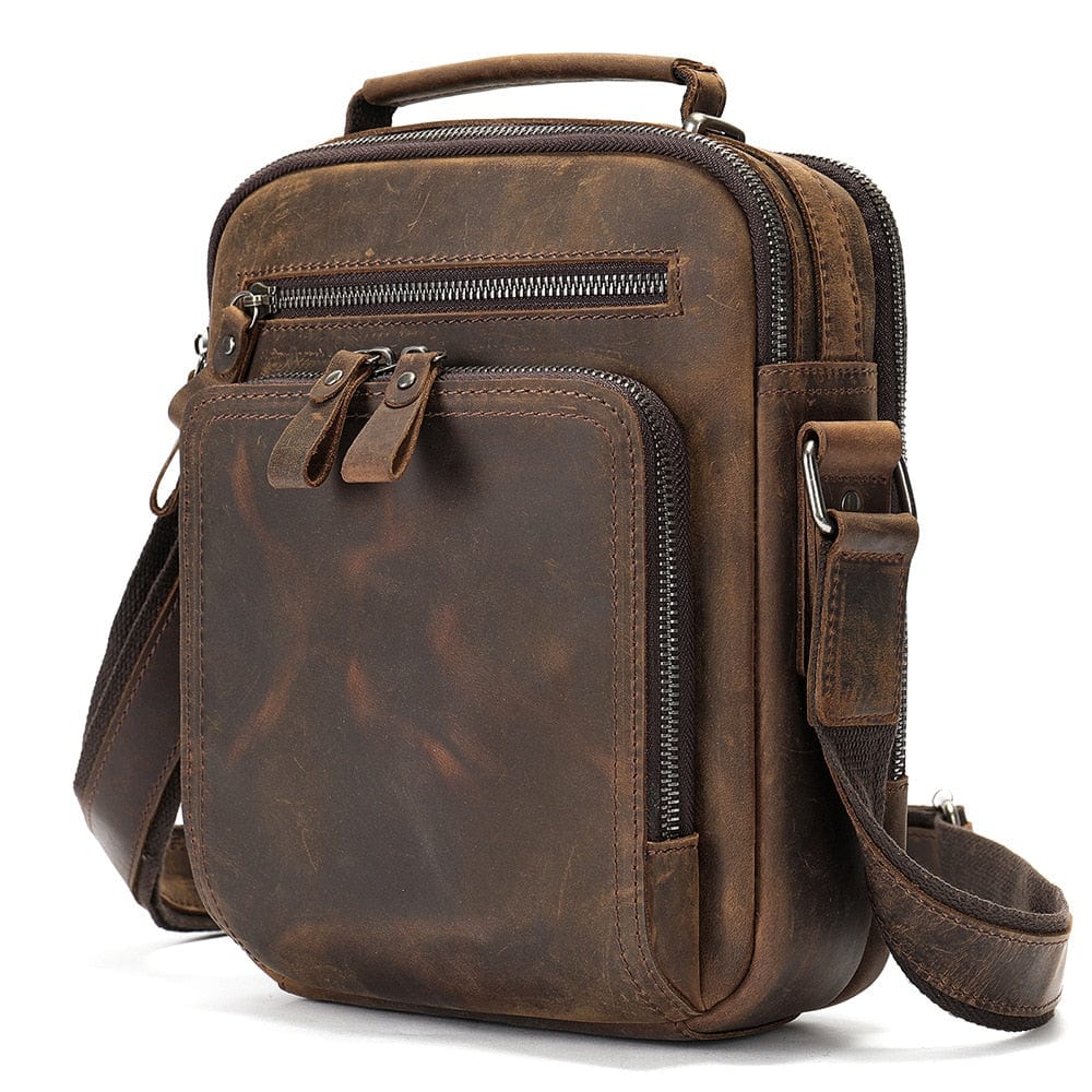 Sac Bandoulière Homme Cuir Travail | Élégant et Pratique Sac bandoulière