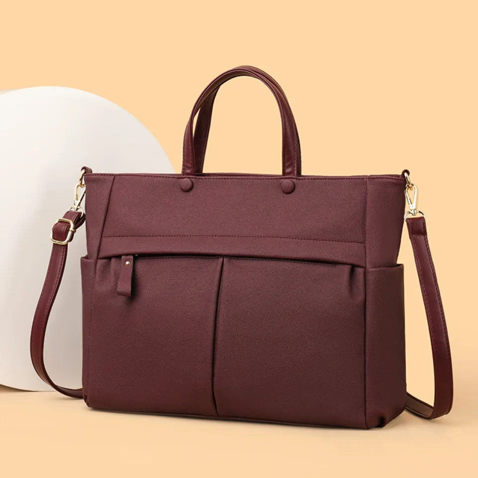 Sac Cabas Bandoulière Femme Grand Format Imperméable – Modèle Élise Sac Cuir Femme