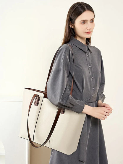 Sac Cabas Clara – Sac Femme Chic en Cuir Souple Sac Cabas