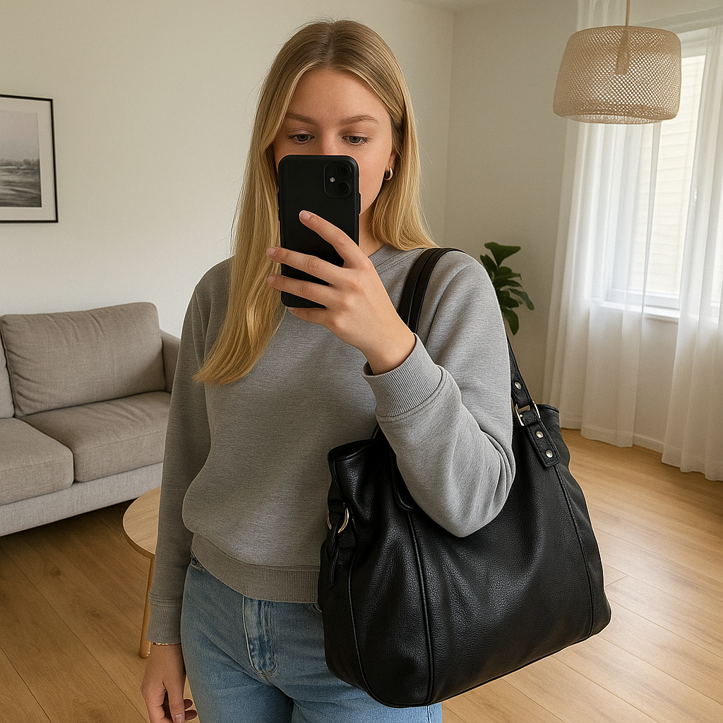 Sac Cabas Cuir Femme Isa | Grand Format Chic & Pas Cher Sac Cabas