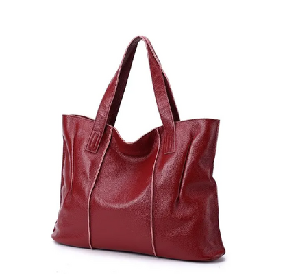 Sac Cabas Cuir Souple Femme – Grand Format et Couleurs Tendance Sac Cuir Femme
