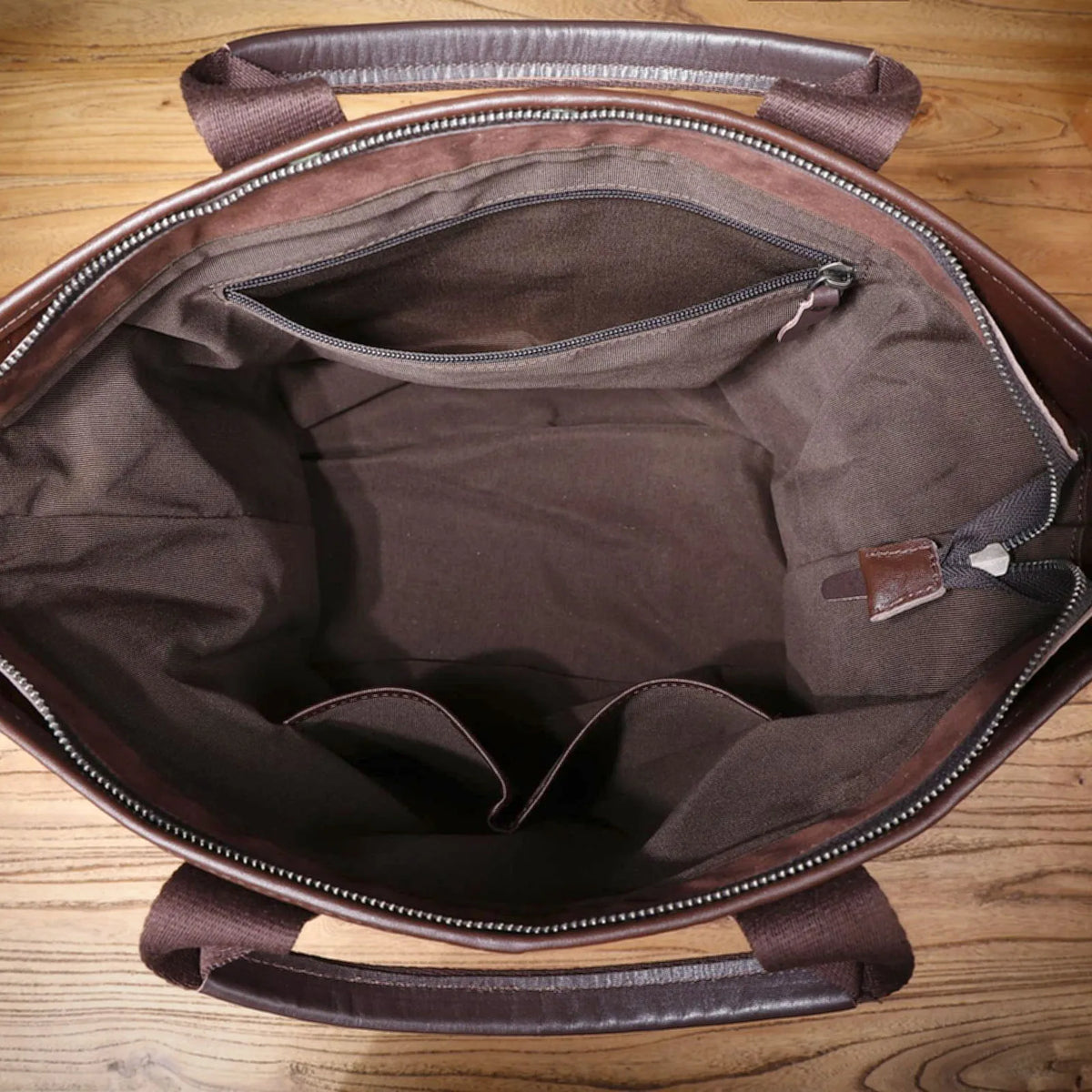 Sac Cabas Homme Cuir Ordinateur | Grand Format Travail Élégant Sac Cuir