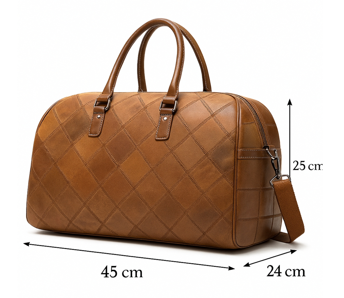 Sac Cuir de Voyage Claude – Élégance & Style pour vos Escapades Sac de voyage
