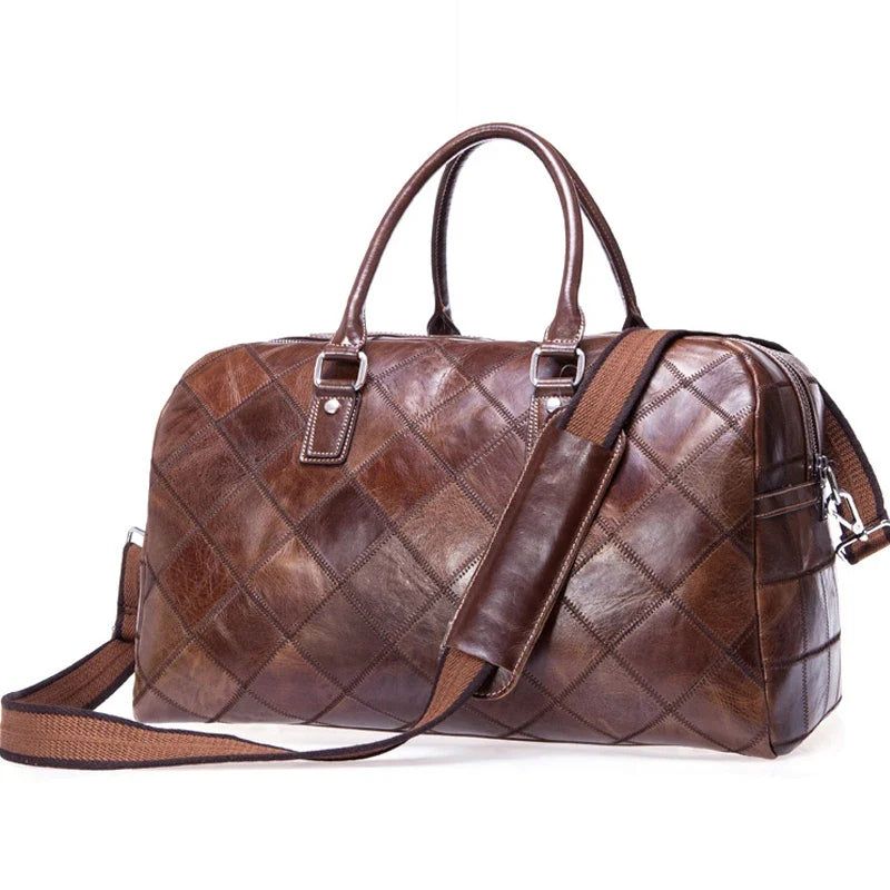 Sac Cuir de Voyage Claude – Élégance & Style pour vos Escapades Café / Cuir Véritable Sac de voyage