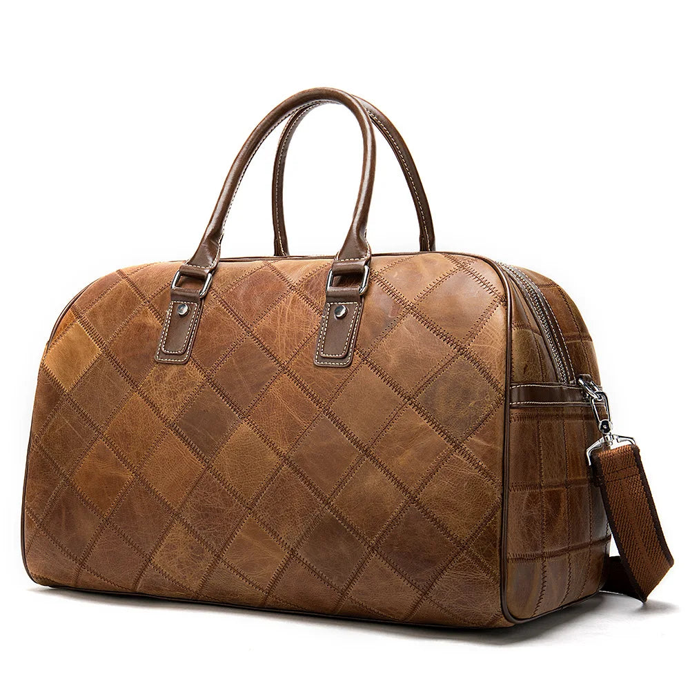 Sac Cuir de Voyage Claude – Élégance & Style pour vos Escapades Marron / Cuir Véritable Sac de voyage
