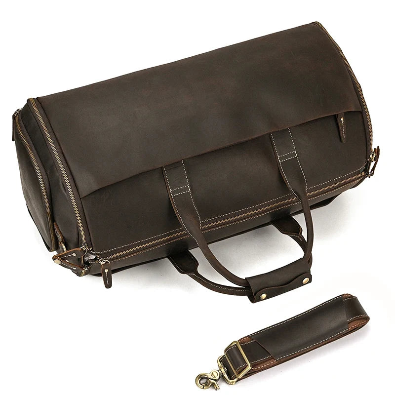 Sac de Voyage Costume Homme Cuir Gabriel | Business 48h