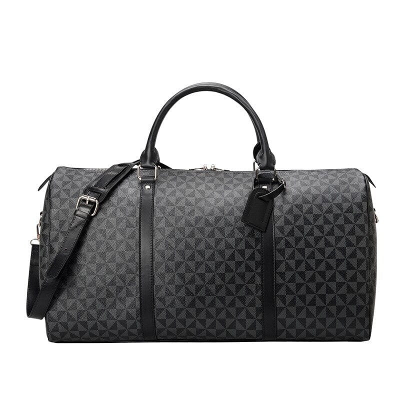 Sac de Voyage Cuir Femme Chiara | La Casa du Cuir Noir-S 46x26x27cm / Cuir (PU) / Femme Sac de voyage