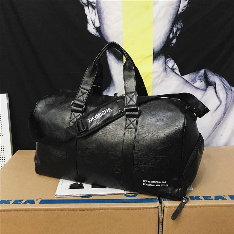 Sac de voyage Cuir Femme Clémence | La Casa du Cuir Noir / Petit / Cuir (PU) Sac de voyage