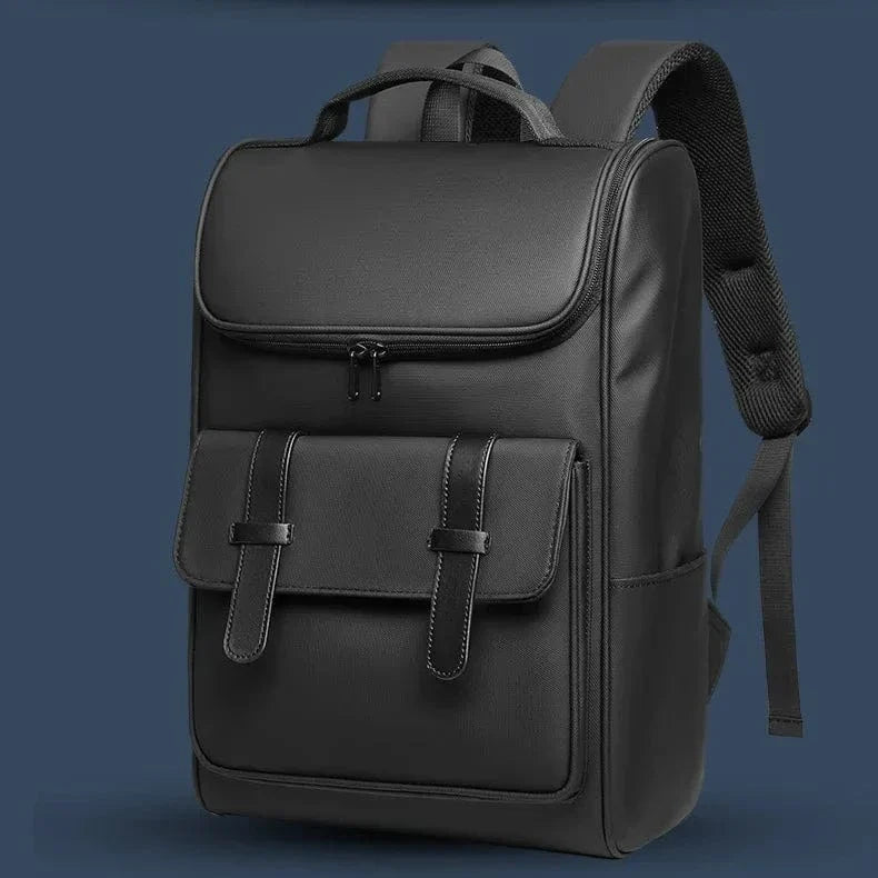 Sac Dos Collège Maxime | La Casa du Cuir Noir / 29x43x18cm