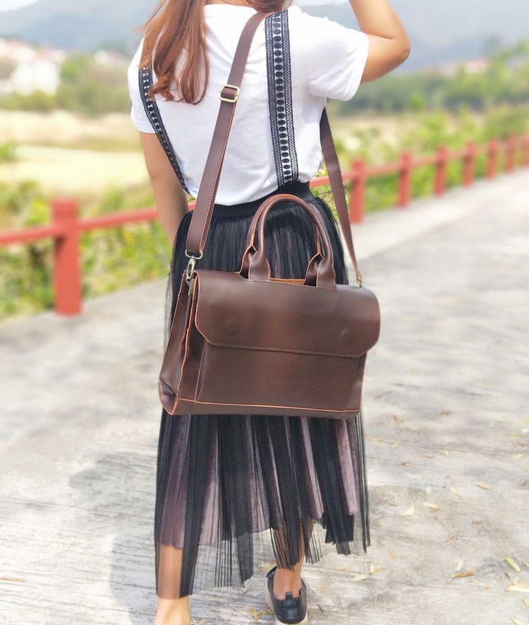 Sac Ordinateur Femme Cuir Anaïs | La Casa du Cuir Sac Ordinateur