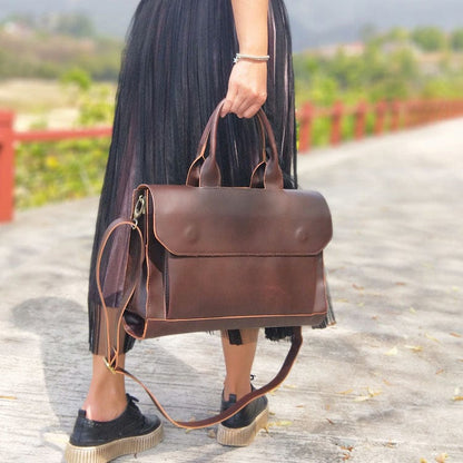 Sac Ordinateur Femme Cuir Anaïs | La Casa du Cuir Sac Ordinateur