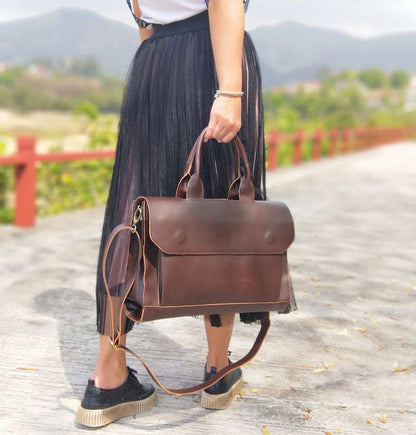 Sac Ordinateur Femme Cuir Anaïs | La Casa du Cuir Sac Ordinateur