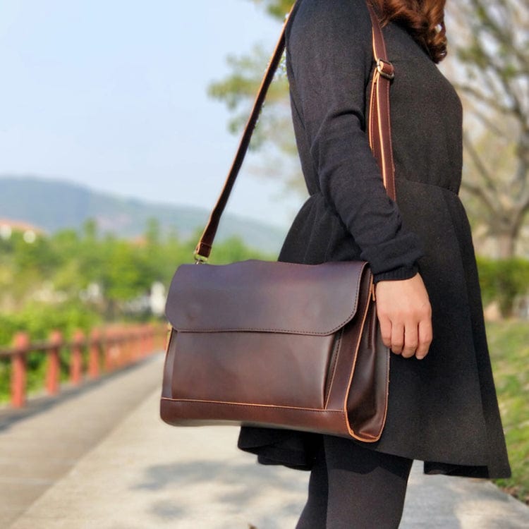 Sac Ordinateur Femme Cuir Anaïs | La Casa du Cuir Sac Ordinateur