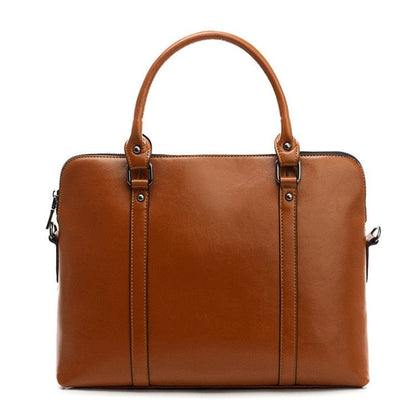 Sac Cuir Ordinateur Femme Alicia | La Casa du Cuir Café / Cuir / Femme Sac Ordinateur