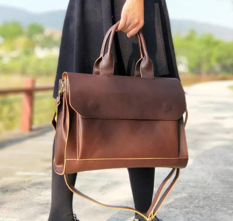 Sac Ordinateur Femme Cuir Anaïs | La Casa du Cuir Sac Ordinateur