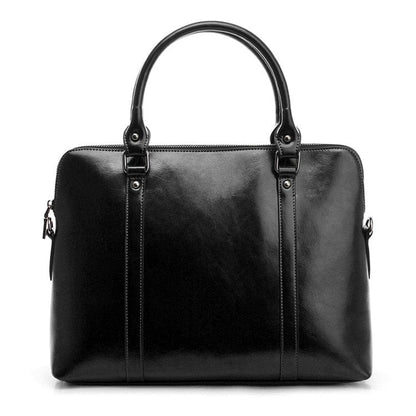 Sac Cuir Ordinateur Femme Alicia | La Casa du Cuir Noir / Cuir / Femme Sac Ordinateur