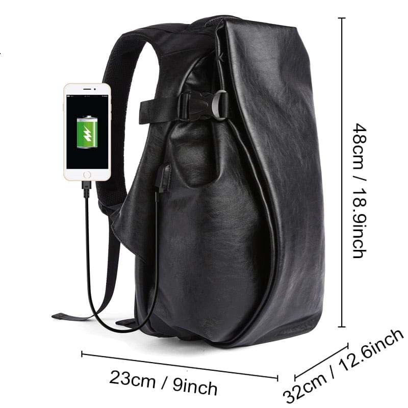 Sac Ordinateur Homme Cuir Charlie | La Casa du Cuir Noir / Cuir (PU) / Homme Sac Ordinateur