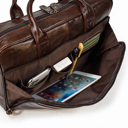 Cartable Cuir Homme | La Casa du Cuir Sac Ordinateur