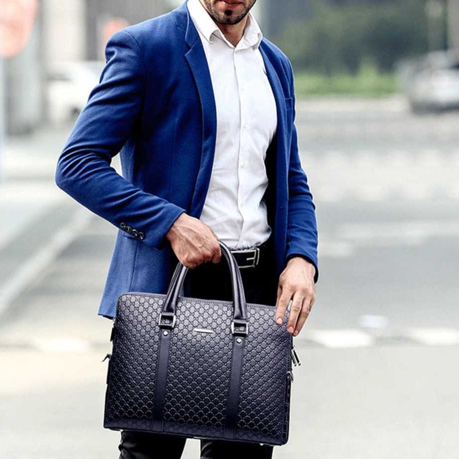 Sacoche Ordinateur en Cuir Homme | Modèle Diego Sac Ordinateur