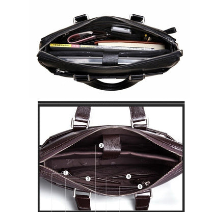 Sacoche Ordinateur en Cuir Homme | Modèle Diego Sac Ordinateur