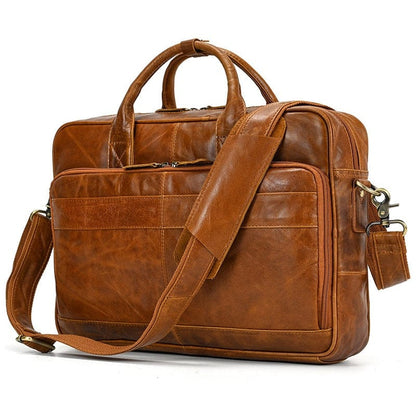 Sac Ordinateur Homme Cuir Noa | La Casa du Cuir Marron / Cuir / Homme Sac Ordinateur
