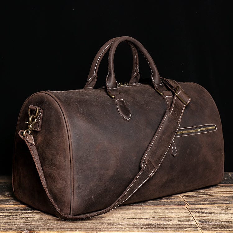 Sac de Voyage Homme Cuir Naim | Cabine Minimaliste Sac de voyage