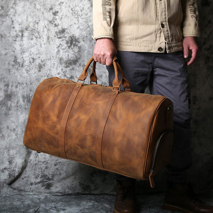 Sac de Voyage Homme Cuir Alexandre | Luxe Discret Sac de voyage