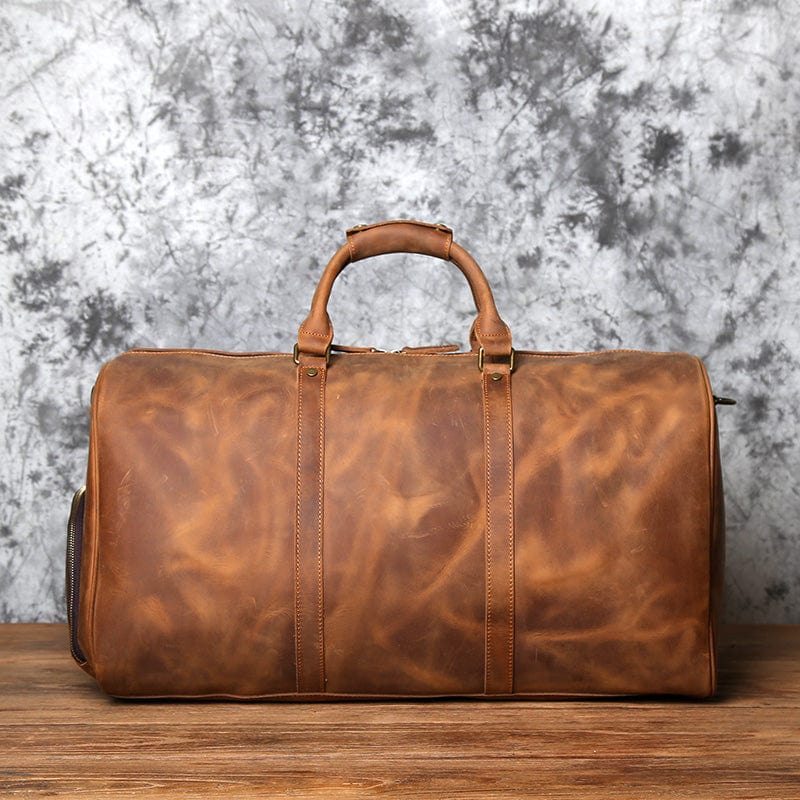 Sac de Voyage Homme Cuir Alexandre | Luxe Discret Sac de voyage