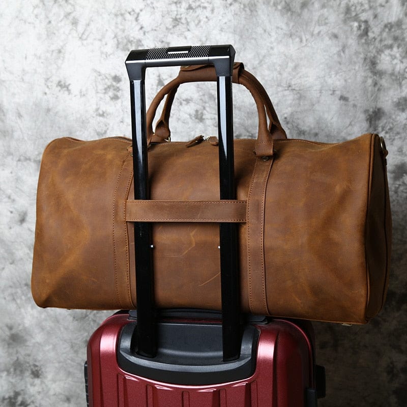 Sac de Voyage Homme Cuir Côme | Luxe Accessible Sac de voyage