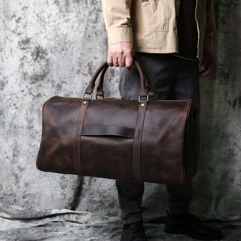 Sac de Voyage Homme Cuir Côme | Luxe Accessible Sac de voyage