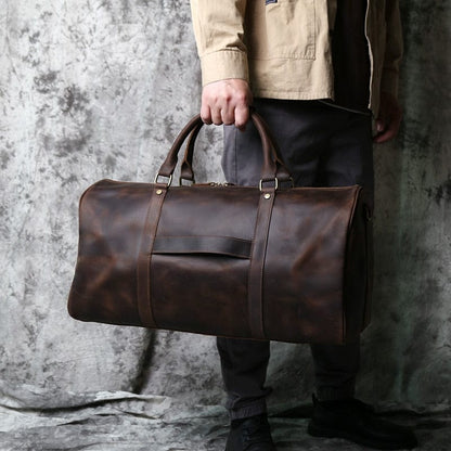 Sac de Voyage Homme Cuir Côme | Luxe Accessible Sac de voyage