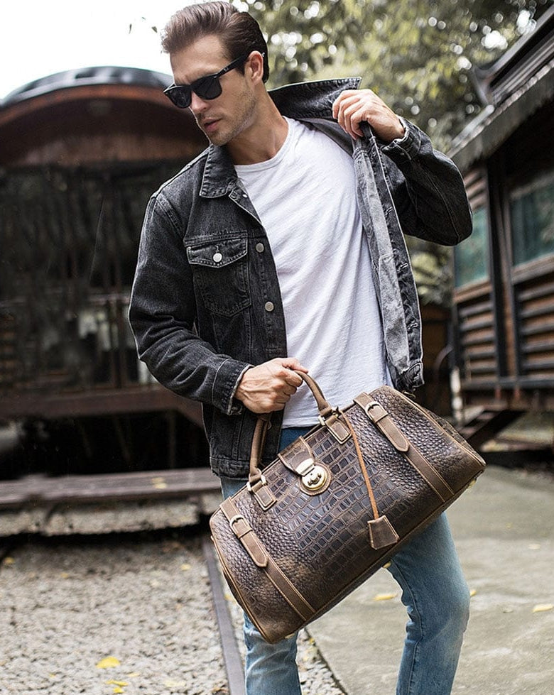 Sac Voyage Homme Cuir Imran | La Casa du Cuir Sac de voyage