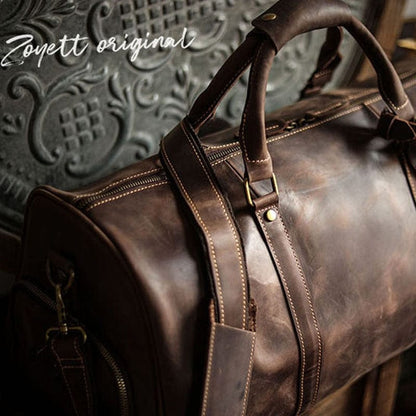 Sac de Voyage Homme Cuir Vintage Kaïs | Format Week-end Sac de voyage