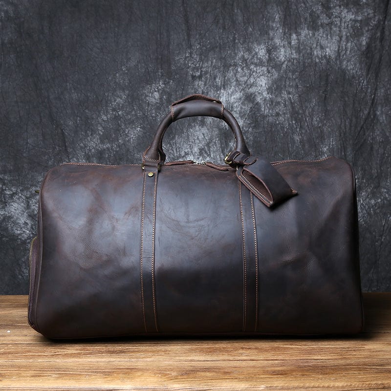 Sac de Voyage Homme Cuir Alexandre | Luxe Discret Sac de voyage