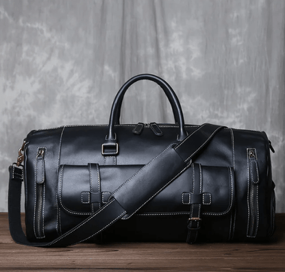 Grand Sac de Voyage Homme Cuir Camille | Grande Capacité Sac de voyage