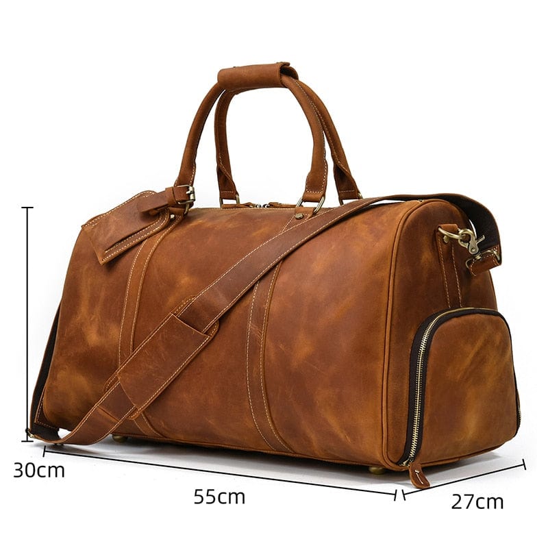 Sac de Voyage Homme Cuir Evan | Business Structuré Sac de voyage