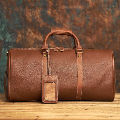 Sac de Voyage Homme Cuir Maxence | Format Cabine Marron / Cuir / Homme Sac de voyage