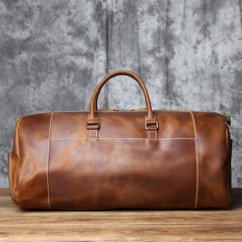 Grand Sac de Voyage Homme Cuir Camille | Grande Capacité Sac de voyage