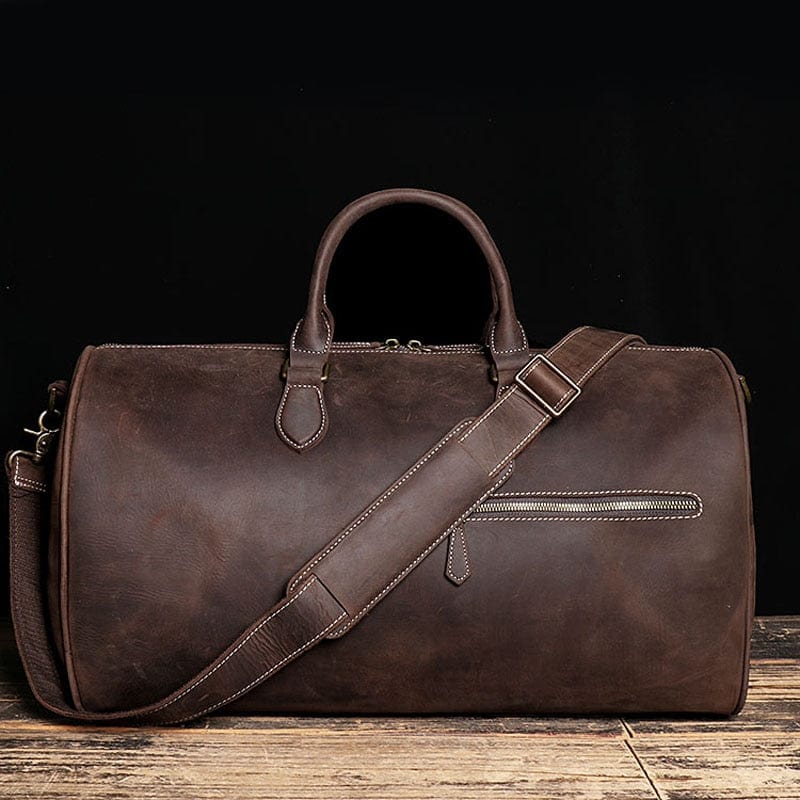 Sac de Voyage Homme Cuir Naim | Cabine Minimaliste Sac de voyage