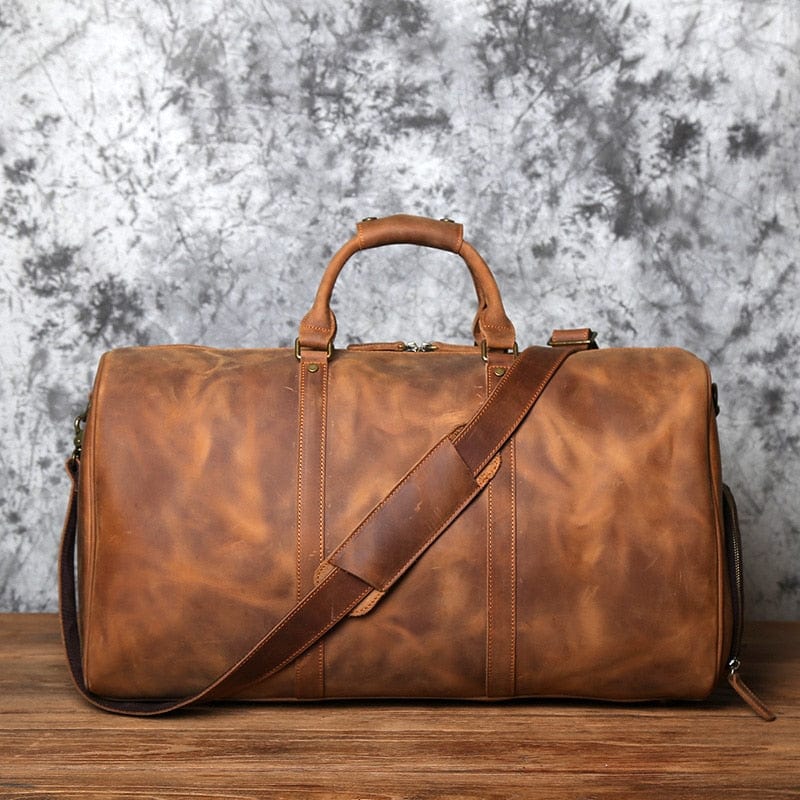 Sac de Voyage Homme Cuir Alexandre | Luxe Discret Sac de voyage