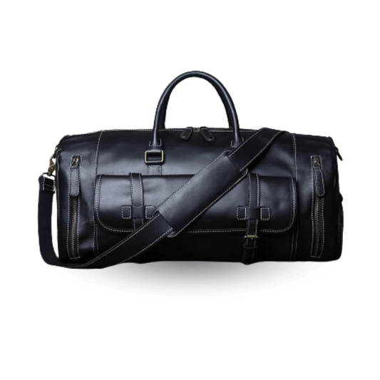 Sac de Voyage Luxe Homme | La Casa du Cuir Noir / Cuir / 50 CM Sac de voyage