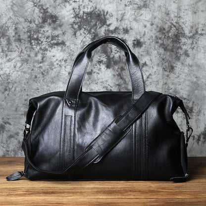 Sac Voyage Homme Cuir Maxime | La Casa du Cuir Noir / Cuir / Homme Sac de voyage