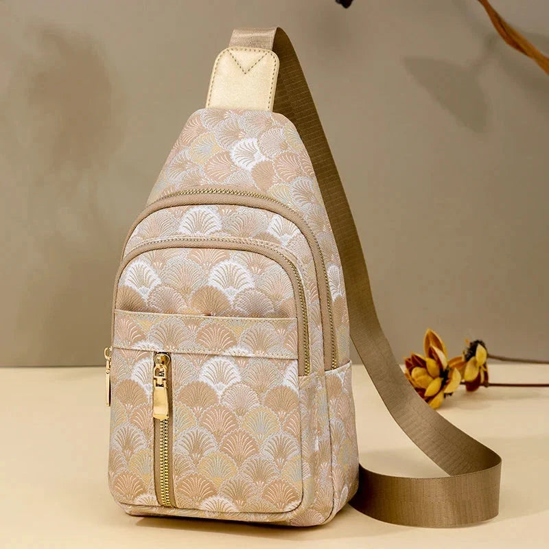 Sacoche Banane Bandouliere Rose / 18cm8cm30cm / Cuir (PU) Sac Cuir