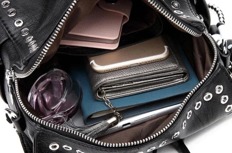 Mini Sac à Dos | La Casa du Cuir Noir / Cuir sac à dos