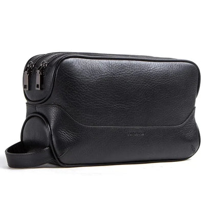 Trousse à Toilette Homme｜La Casa Du Cuir Noir / Votre Nom