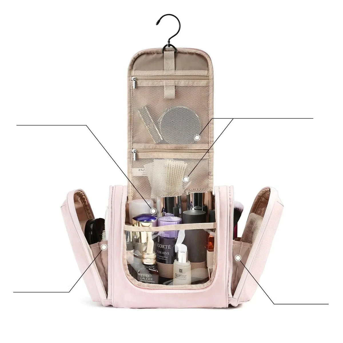 Trousse de Toilette de Luxe Femme｜La Casa Du Cuir