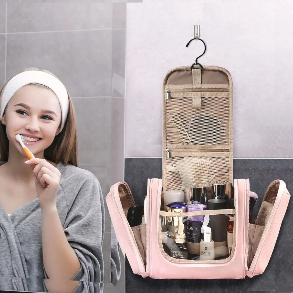 Trousse de Toilette de Luxe Femme｜La Casa Du Cuir