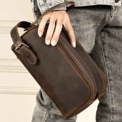 Trousse de Toilette en Cuir Homme｜La Casa Du Cuir
