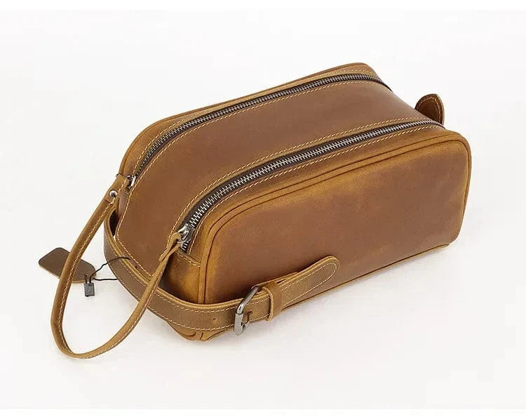 Trousse de Toilette en Cuir Homme｜La Casa Du Cuir